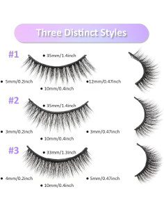 Pestañas Autoadhesivas Reutilizables LLOUSSAK - 3 Modelos 2