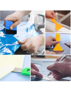 Kit de Herramientas de Envoltura de Vinilo Lypumso 4 Piezas 2