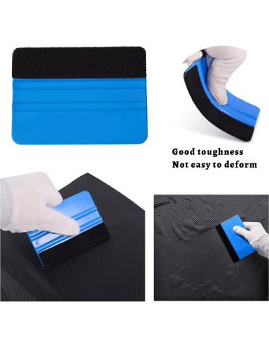 Kit de Herramientas de Envoltura de Vinilo Lypumso 4 Piezas