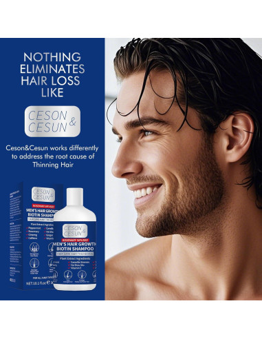 Champú Engrosante Ceson&Cesun 300ml con Romero y Biotina