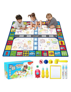 Alfombra de Dibujo Acuático YPLUS 101,6x81,3 cm Sin Desorden