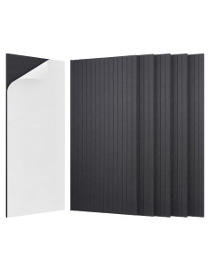 Paquete de 10 Paneles Acústicos 120x60 cm EVENRISING Negro
