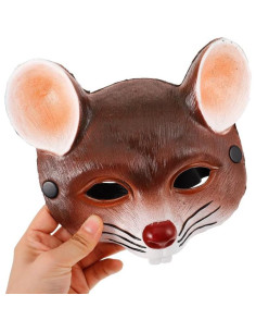 Máscara de Ardilla para Disfraz de Halloween - 1 Unidad 2