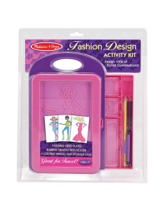 Kit de Actividad de Diseño de Moda Melissa & Doug - 16 Piezas