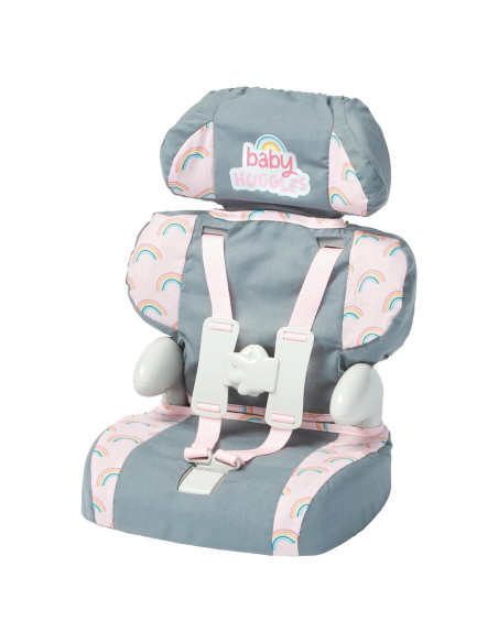 Asiento Elevador de Coche Casdon Gris para Muñecas 35 cm