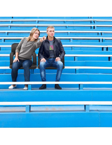 Silla de Grada Acolchada KHOMO GEAR GER-1133 Negra