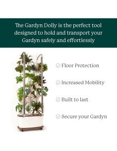 Carro Móvil Gardyn Dolly - Rodante para Cultivo Hidropónico 2