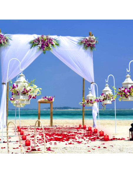 LANKER Paquete de 12 Velas LED Rojas Sin Llama para Decoración LANKER Paquete de 12 Velas LED Rojas Sin Llama para Decoración