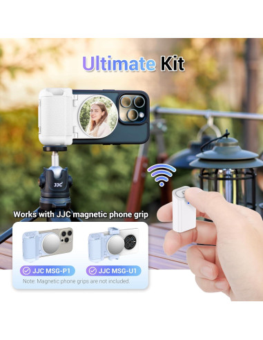 Espejo Selfie Magnético Kiorafoto 2.2" Convexo para iPhone