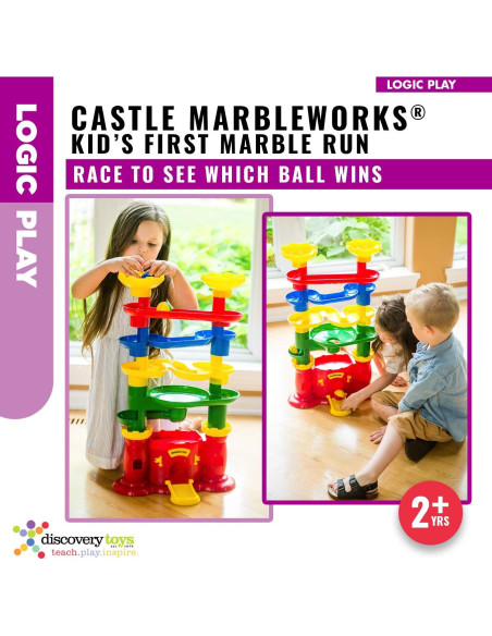Castillo MARBLEWORKS Discovery Toys - Juguete educativo STEM 2+ Castillo MARBLEWORKS Discovery Toys - Juguete educativo STEM 2+