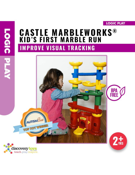 Castillo MARBLEWORKS Discovery Toys - Juguete educativo STEM 2+ Castillo MARBLEWORKS Discovery Toys - Juguete educativo STEM 2+