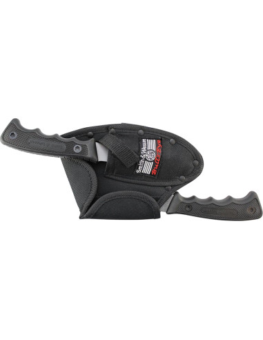 Hacha Bullseye Smith & Wesson y Cuchillo Fijo Guthook 49.5 cm