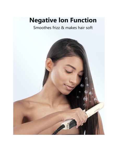 Plancha de Pelo ANNLARY 1 Pulgada Iónica Cerámica Doble Voltaje