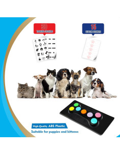 Botones de Comunicación para Mascotas JOY-U - 7 Botones Grabables 2