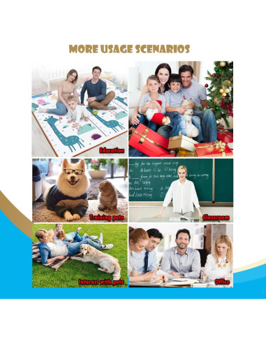 Botones de Comunicación para Mascotas JOY-U - 7 Botones Grabables