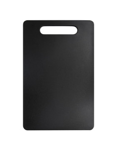 Tabla de Cortar Fotouzy Grande 39x25 cm Antideslizante PP Negro