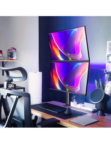 Soporte Doble Vertical para Monitores MOUNTUP MU3004 32" Ajustable