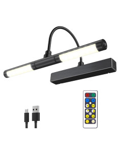Luz de Imagen Recargable BIGMONAT 33cm con Control Remoto