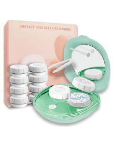 Limpiador Ultrasónico de Lentes de Contacto Vastsoon Verde