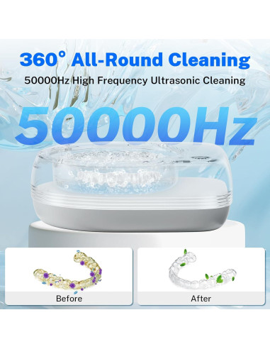 Limpiador Ultrasónico de Retenedores ELVASO 80ml Inalámbrico