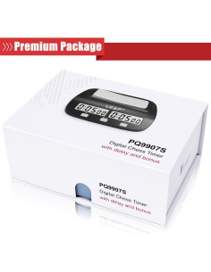 Reloj de Ajedrez LEAP Digital Profesional Negro 2