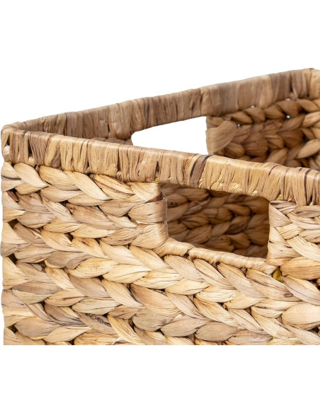Cestas de Almacenamiento Tejidas BARIEN - Juego de 3 - Natural Cestas de Almacenamiento Tejidas BARIEN - Juego de 3 - Natural