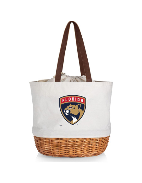 Canasto de Mimbre y Lona Coronado Picnic Time 35.88x29.05x34.04cm