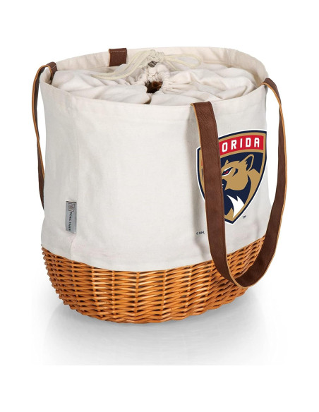 Canasto de Mimbre y Lona Coronado Picnic Time 35.88x29.05x34.04cm