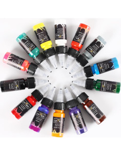Juego de Tinta para Tatuajes EIPTWH 14 Colores 15ml 2