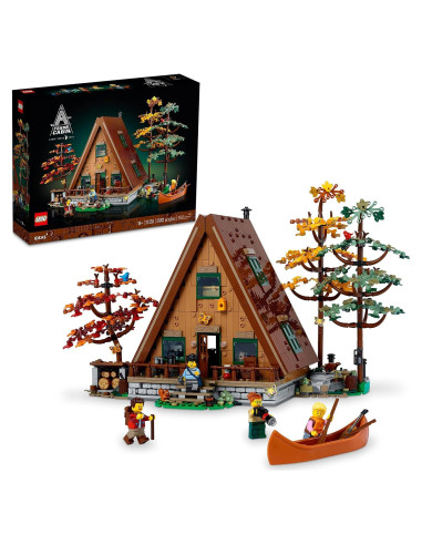 LEGO Ideas Casa A-Frame 21338 Set Construible 24x21x22 cm