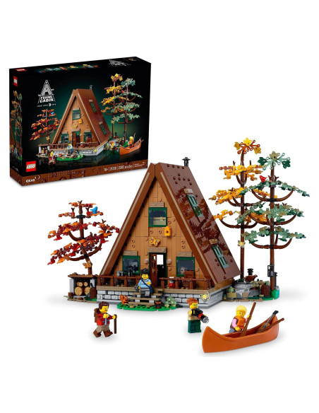 LEGO Ideas Casa A-Frame 21338 Set Construible 24x21x22 cm