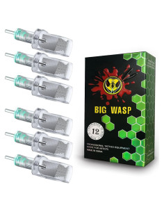Agujas de Cartucho de Tatuaje Magnum Grande BIGWASP 12PCS 1235M1