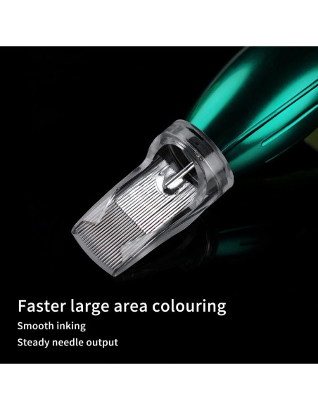 Agujas de Cartucho de Tatuaje Magnum Grande BIGWASP 12PCS 1235M1