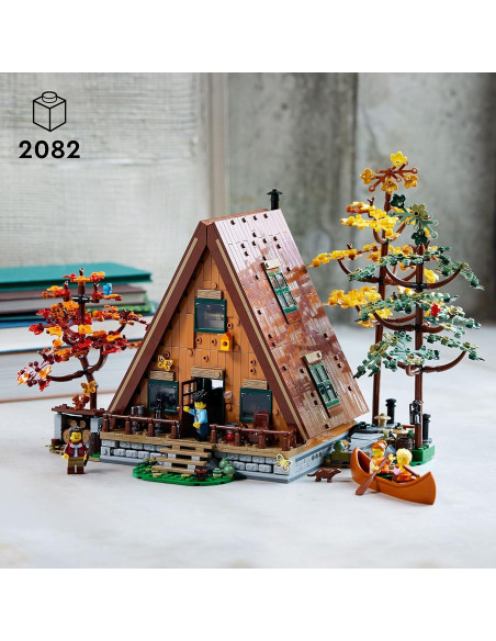 LEGO Ideas Casa A-Frame 21338 Set Construible 24x21x22 cm