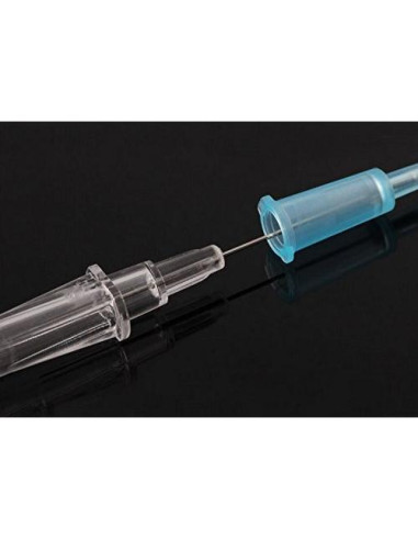 Paquete de 5 Agujas de Perforación Catéter 16G BM Acero Inoxidable