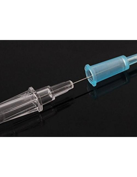 Paquete de 5 Agujas de Perforación Catéter 16G BM Acero Inoxidable