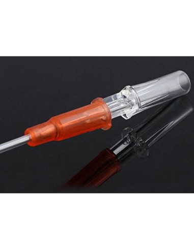 Paquete de 5 Agujas de Perforación Catéter 16G BM Acero Inoxidable