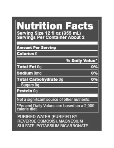 Agua Purificada LIFEWTR 700ml pH Equilibrado Paquete 12