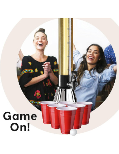 Dispensador de Cerveza OGGI 3L Acero Inoxidable con Grifo