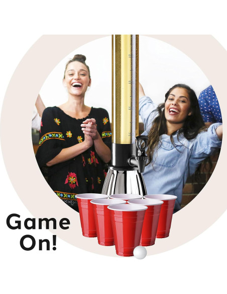 Dispensador de Cerveza OGGI 3L Acero Inoxidable con Grifo