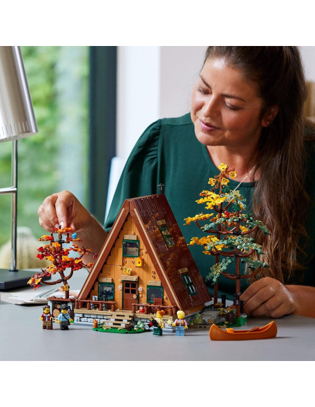 LEGO Ideas Casa A-Frame 21338 Set Construible 24x21x22 cm