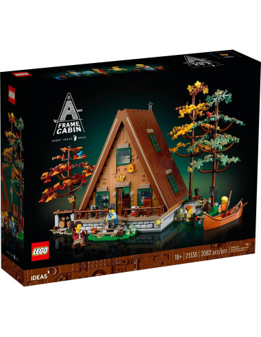 LEGO Ideas Casa A-Frame 21338 Set Construible 24x21x22 cm