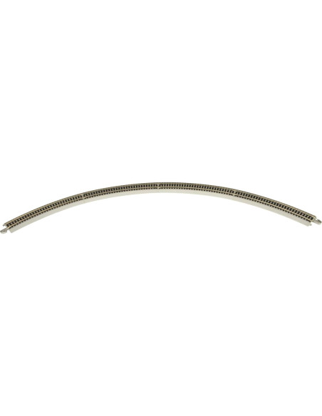 Bachmann Pista Curva E-Z Track 55,88 cm Riel Níquel HO