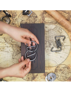 Juego de Rompecabezas 3D de Metal NORDISTRICT 8 Piezas 2