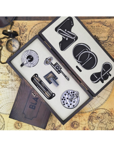 Juego de Rompecabezas 3D de Metal NORDISTRICT 8 Piezas