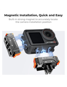 Adaptador Magnético K&F Concept para DJI Osmo Action 5 Pro 2