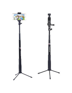 Palo de Selfie Telescópico Smatree con Trípode para GoPro y Smartphones