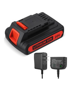 Batería de Litio 20V 3.0Ah Black & Decker con Cargador