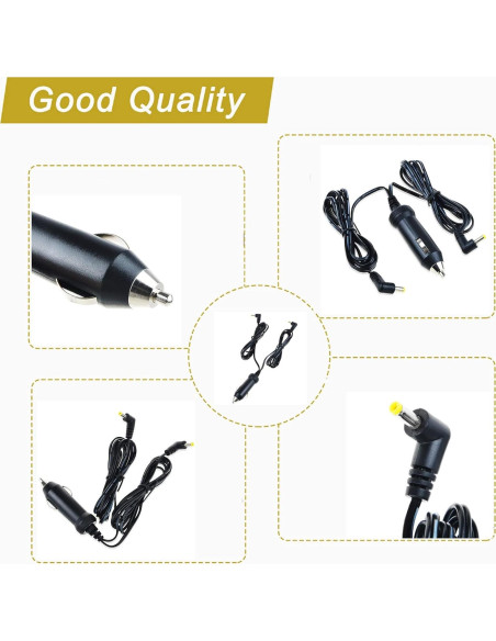 Adaptador de corriente para coche Dysead PD9122 y PET7402