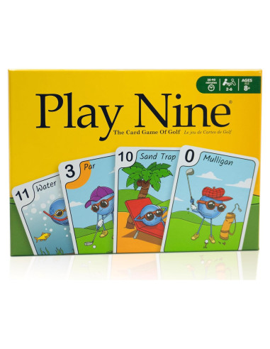 Juego de Cartas de Golf Bonfit Sport P11001 para 2-6 Jugadores